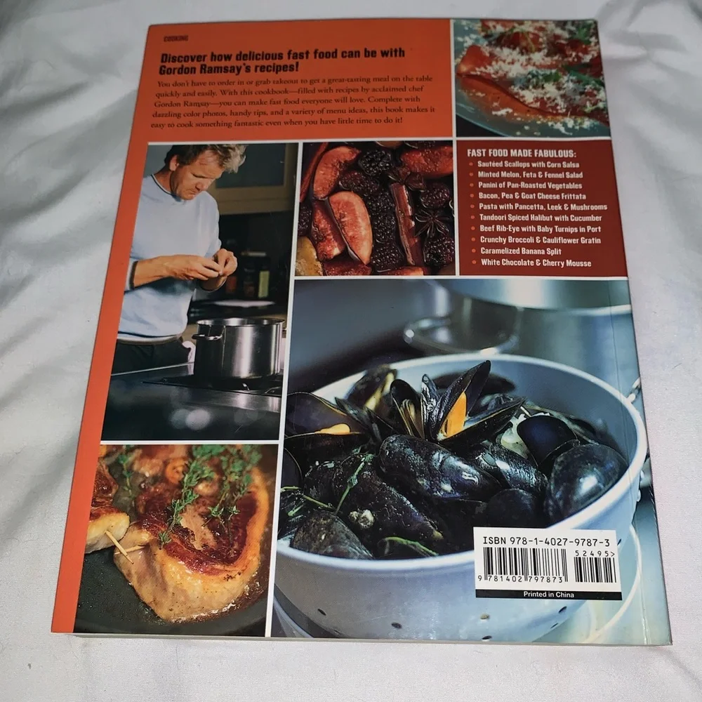 Gordon Ramsay Cookbook 👩🏼‍🍳📖 🥖🥕🍤🥒🍝🥧 - Picture 4 of 5